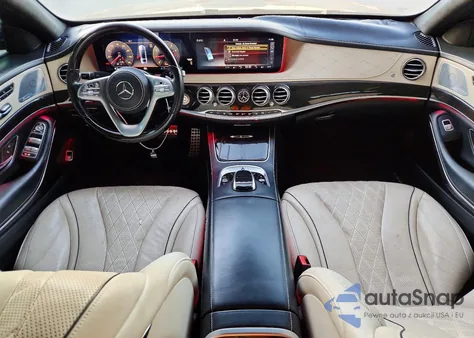 2019 Mercedes-Benz S 560 z USA, uszkodzony, nr VIN WDDUG8DB4KA432987